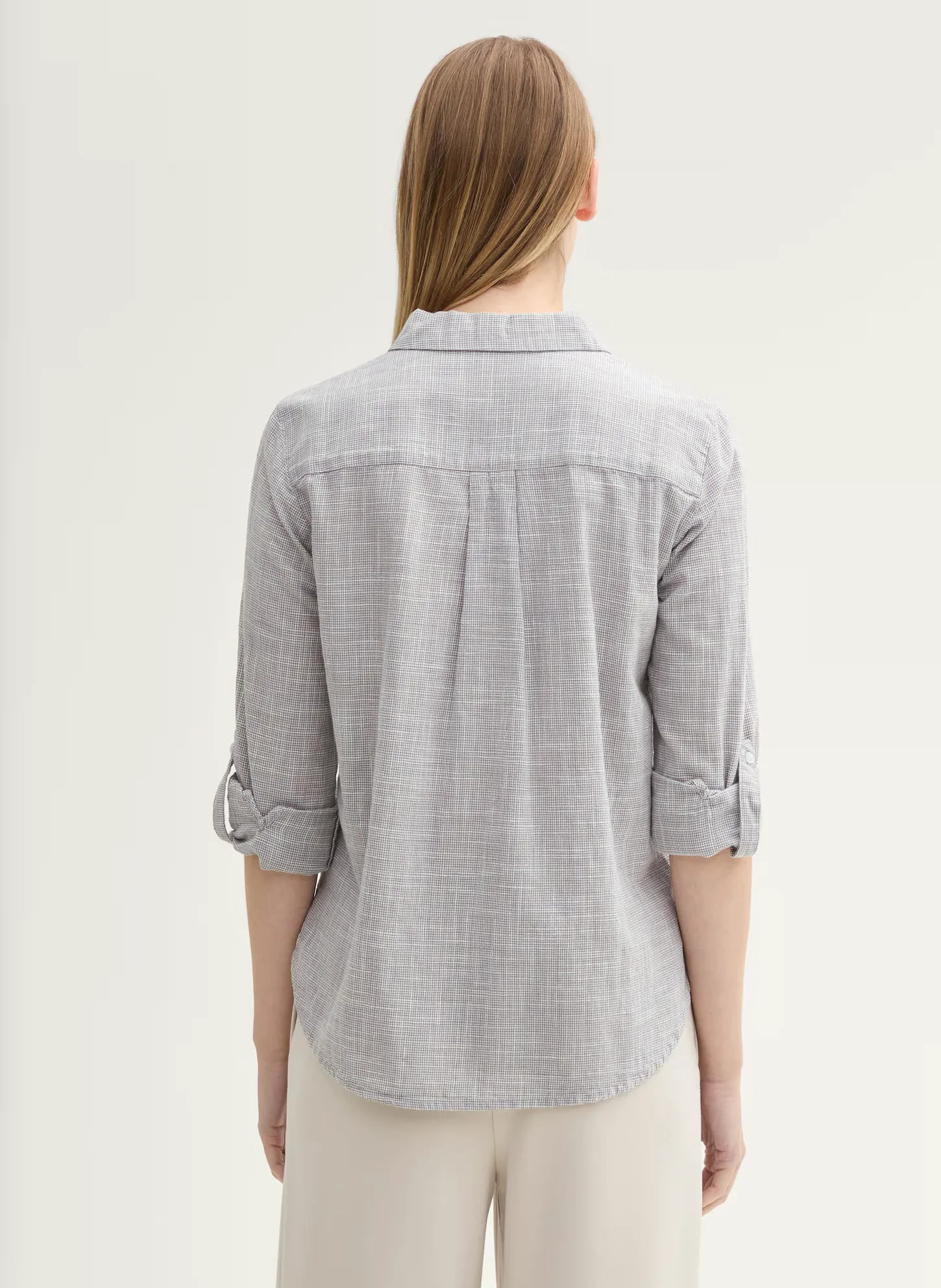 Tom Tailor Blouse in Grey