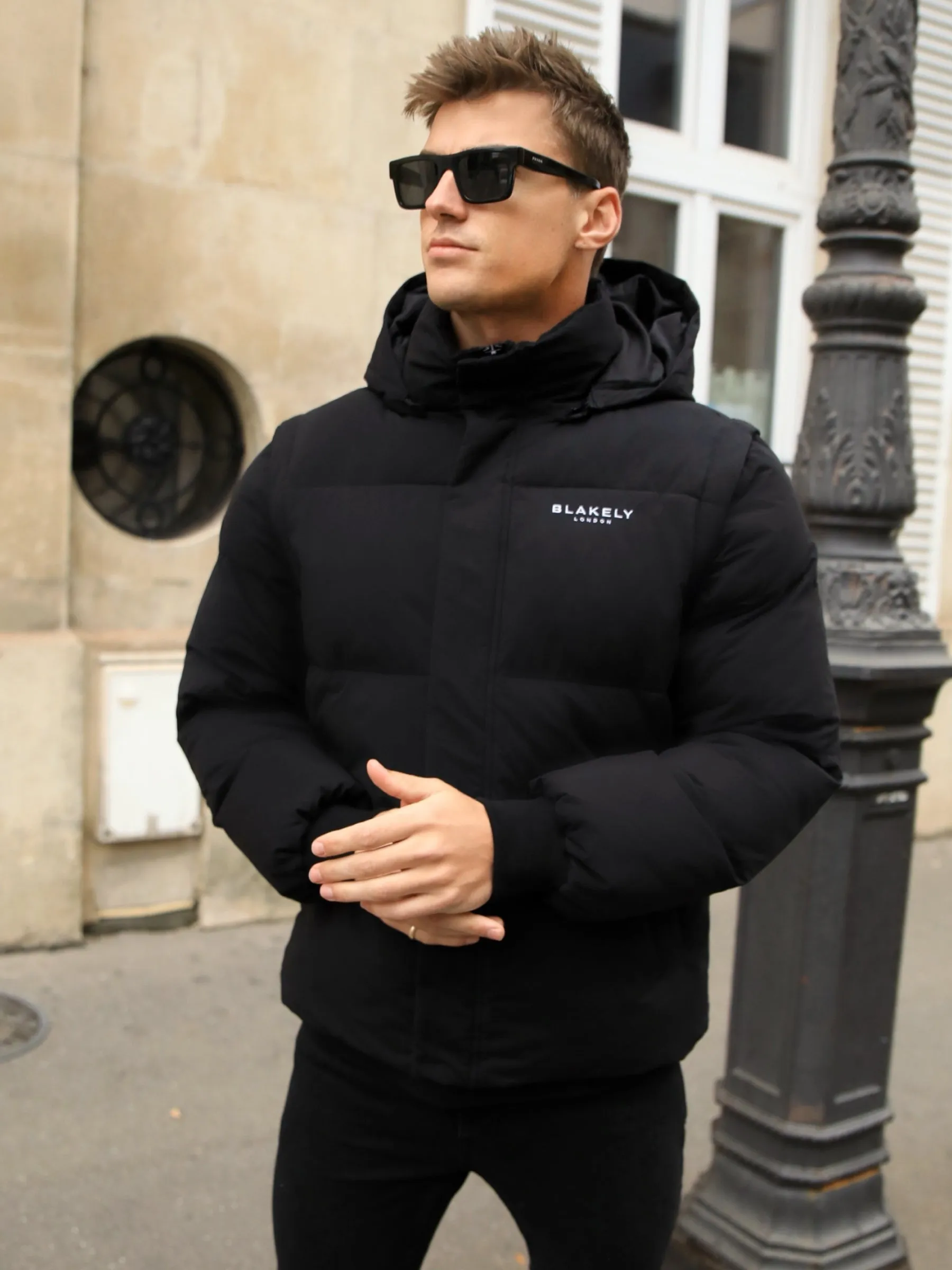 Ultimate Multiway Puffer Coat - Black