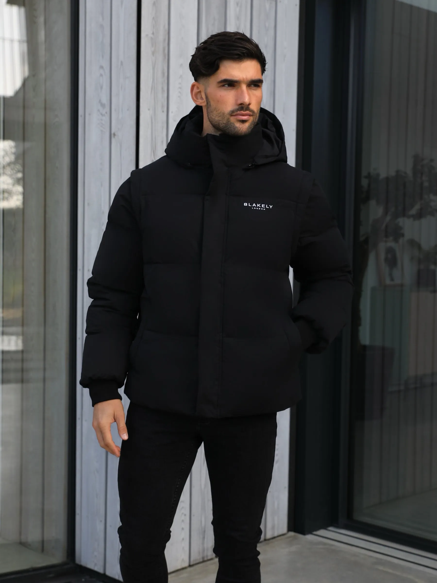 Ultimate Multiway Puffer Coat - Black