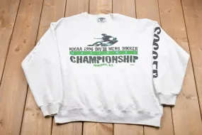 Vintage 1996 Soccer Championship Sportswear Graphic Sweatshirt / 90s Crewneck / Soccer Sweater / American Pullover Sweatshirt Made In USA