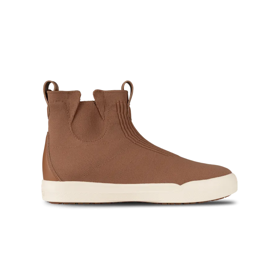 Women's Weekend Chelsea - Caramel Brown on Off White