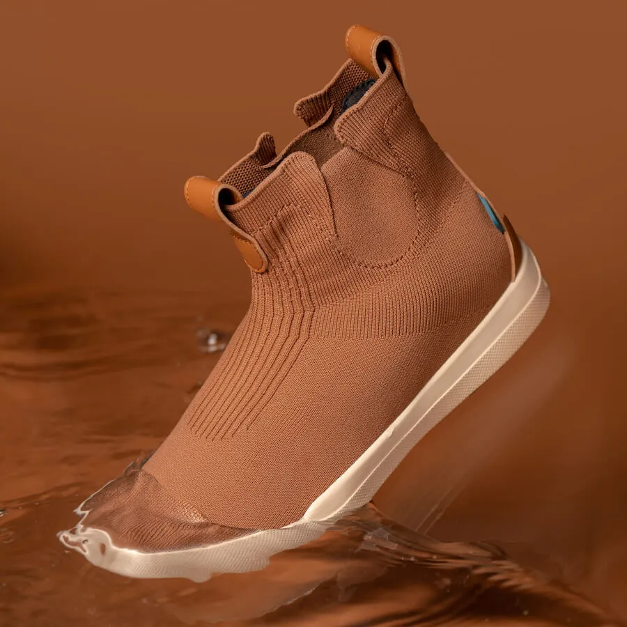 Women's Weekend Chelsea - Caramel Brown on Off White