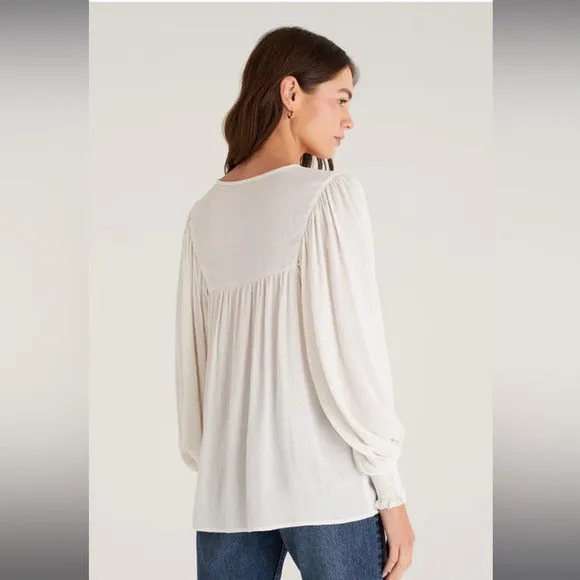 Z Supply Miriam Top in Sandstone